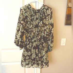 Zara floral chiffon romper, autumn, boho 🍂🍁